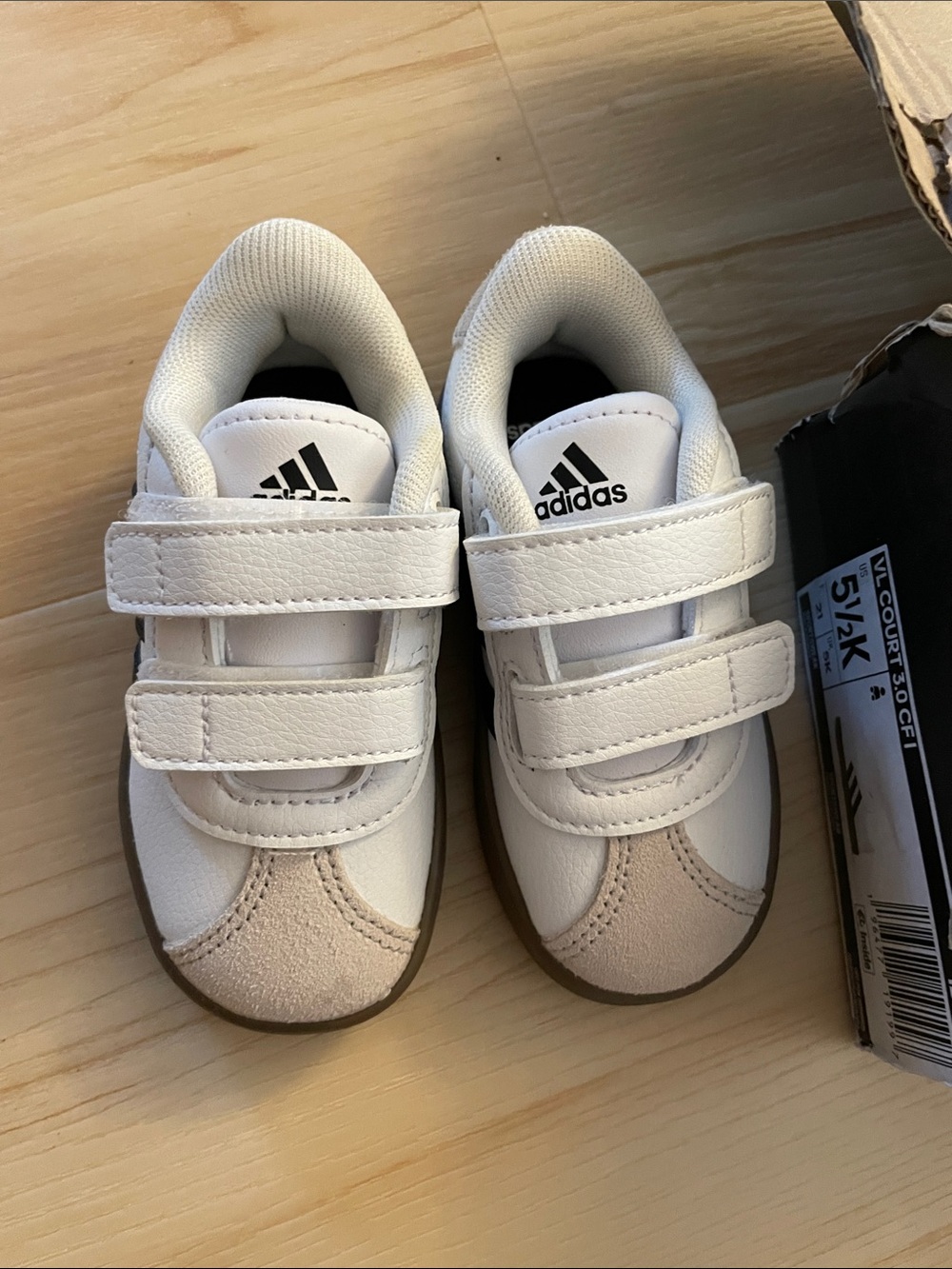 Adidas VL Court 3.0 Shoes for Toddlers (Sambas)